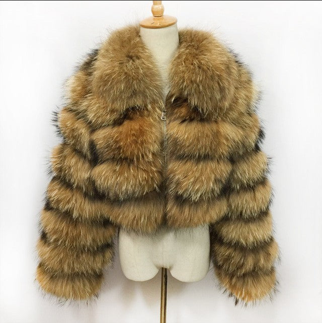 Veste fourrure chic
