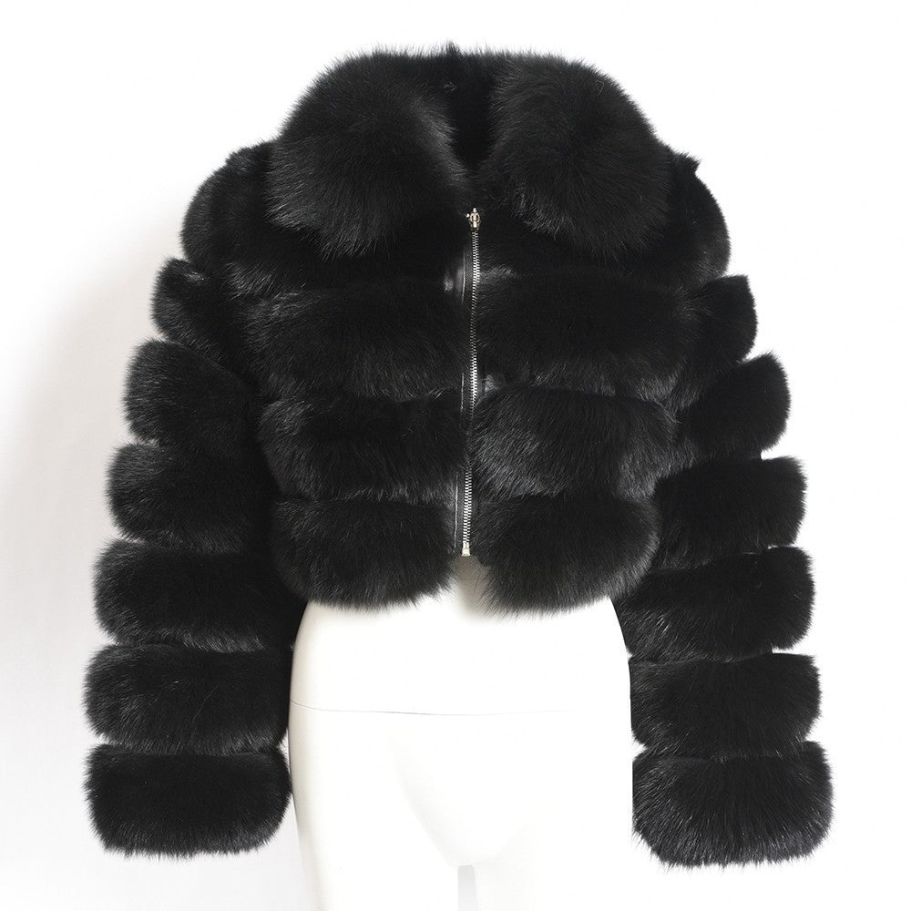 Veste fourrure chic