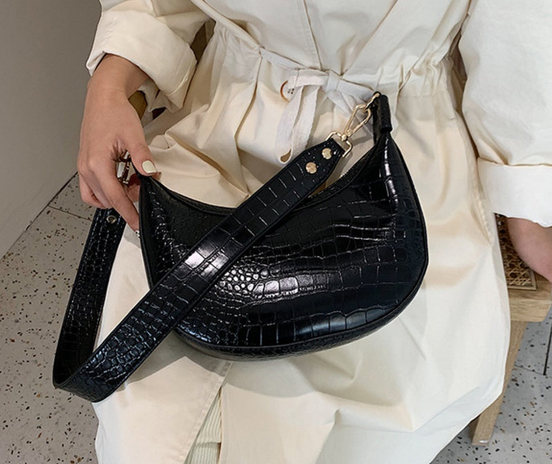 Sac a main simili cuir crocodile