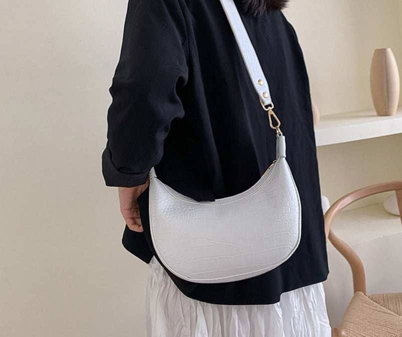 Sac a main simili cuir crocodile