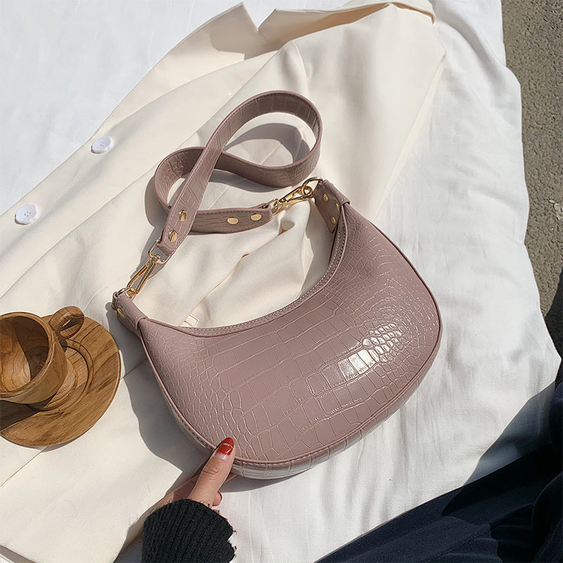 Sac a main simili cuir crocodile
