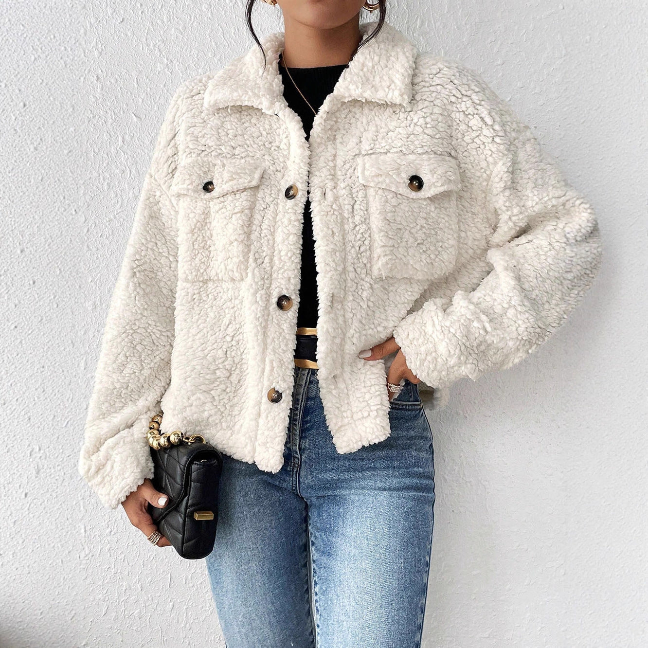 Veste peluche