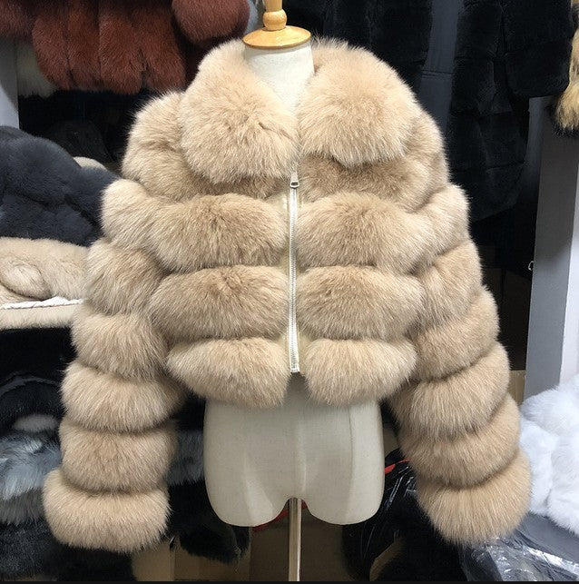 Veste fourrure chic