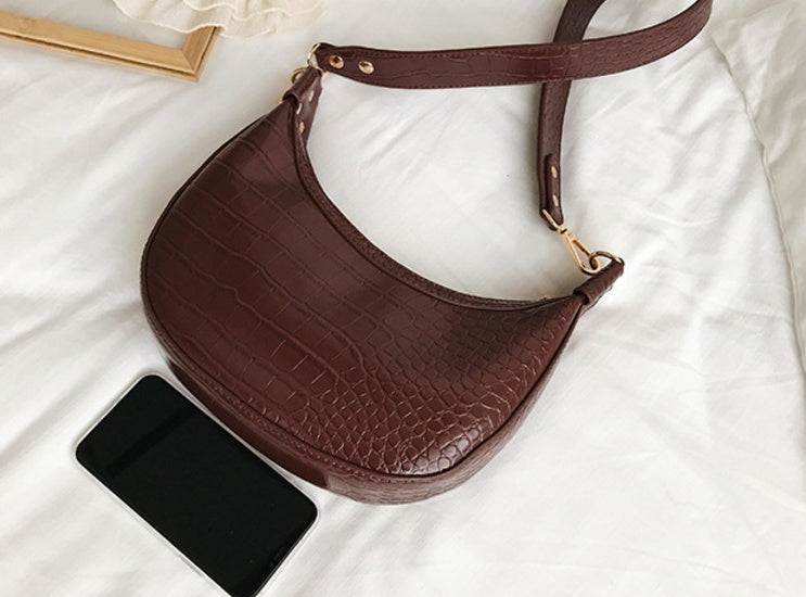 Sac a main simili cuir crocodile