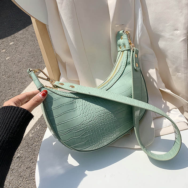 Sac a main simili cuir crocodile