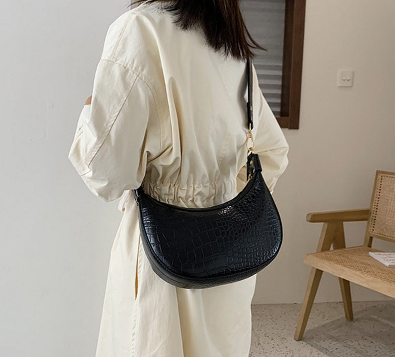 Sac a main simili cuir crocodile