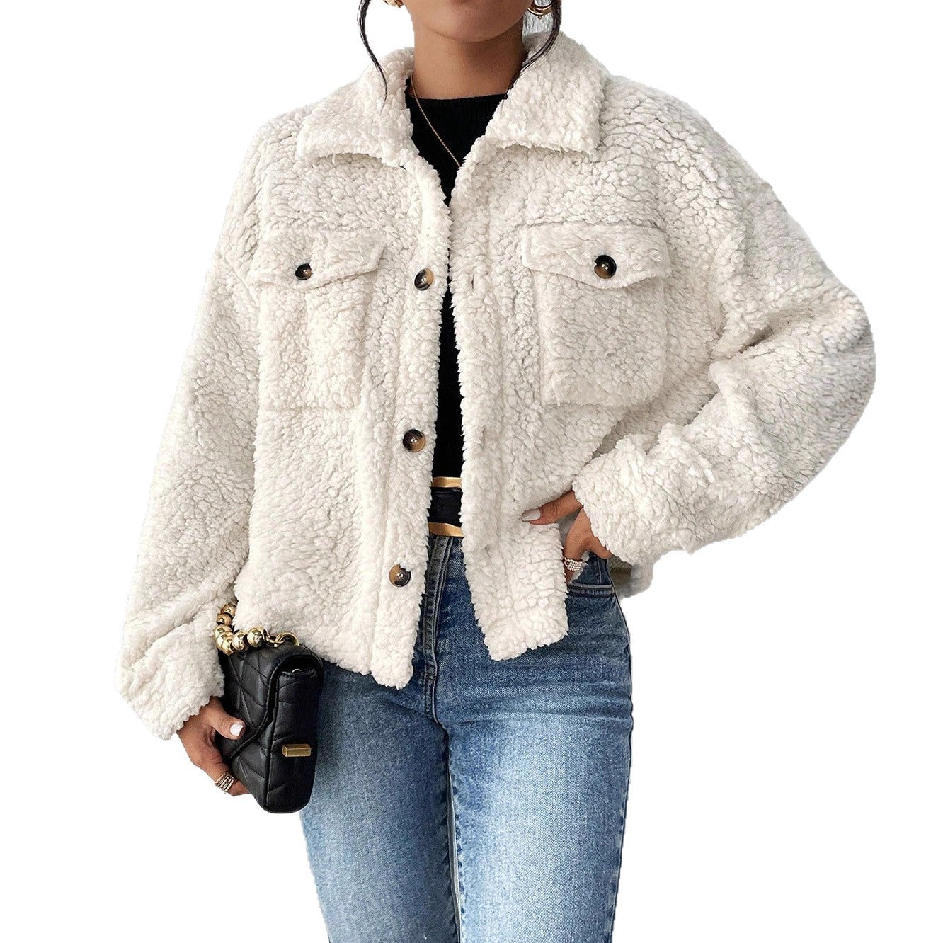 Veste peluche